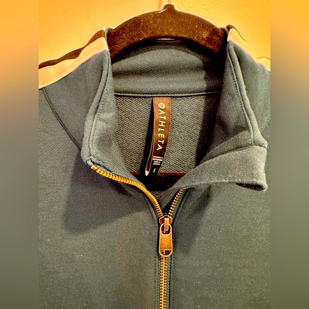 Athleta CIRCA TRACK SWEATSHIRT DRESS, Size Small - Picture 5 of 8